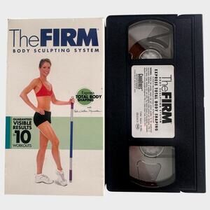 The Firm VHS Cassette Tape Express Total Body Shaping 35 Minutes